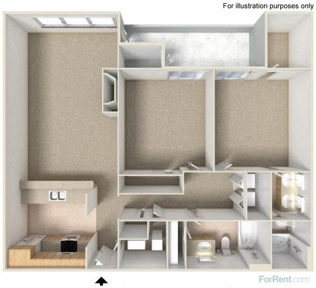 Cascade - Modern floor plan