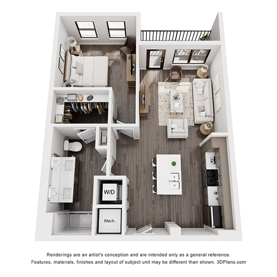A2 floor plan