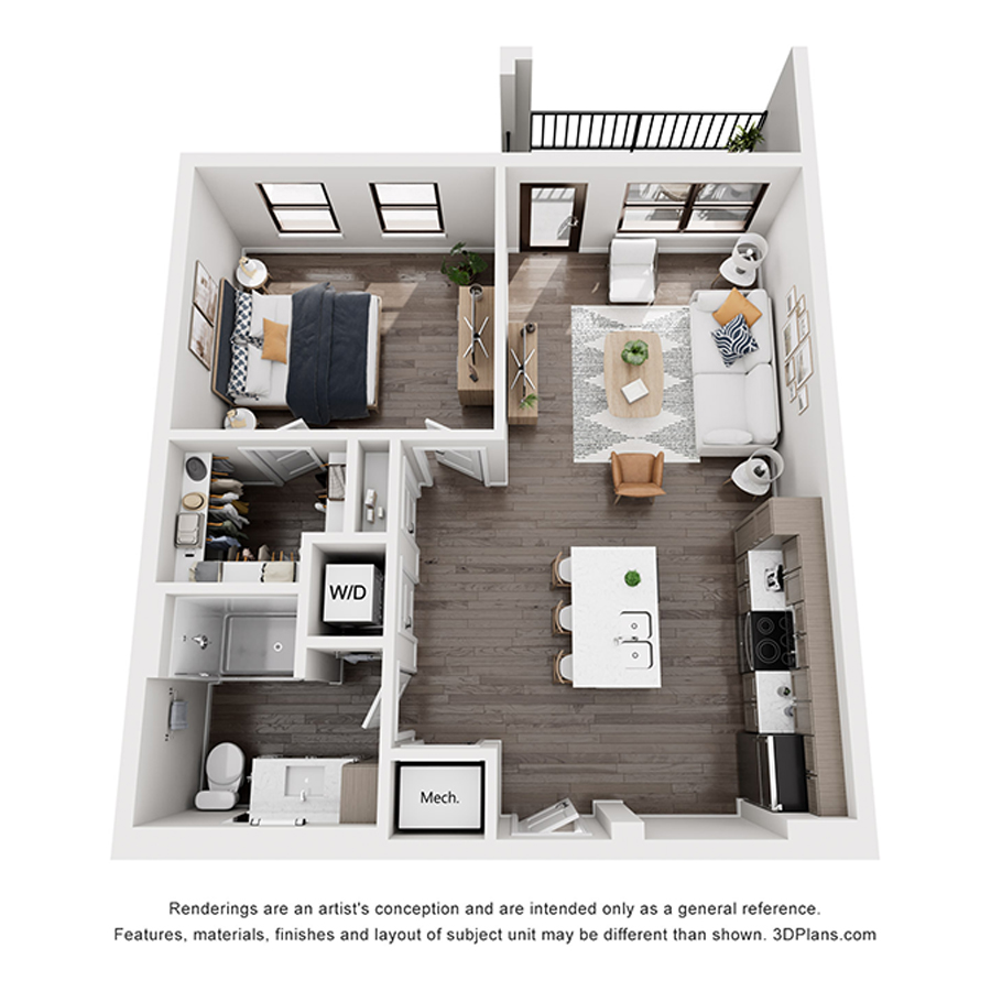 A1 floor plan