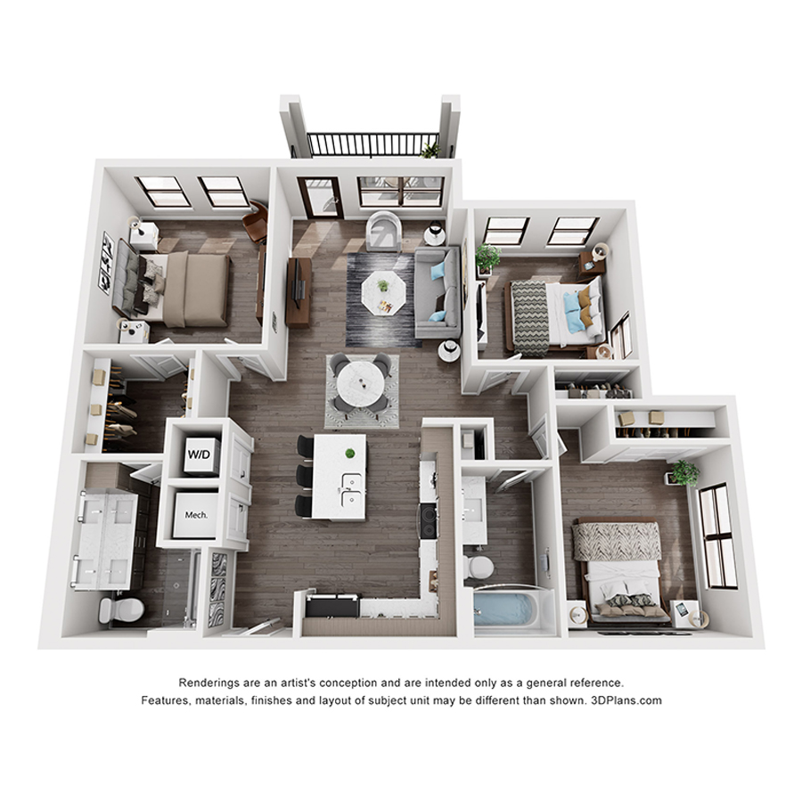 C1 floor plan