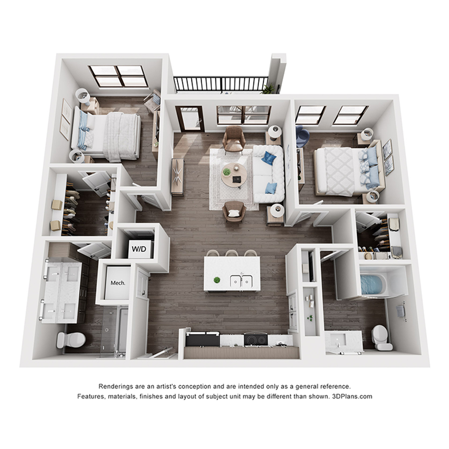 B2 floor plan