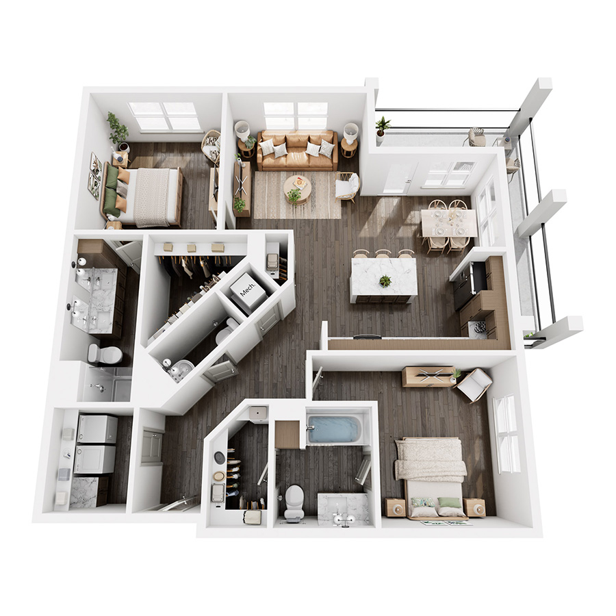 B3 floor plan