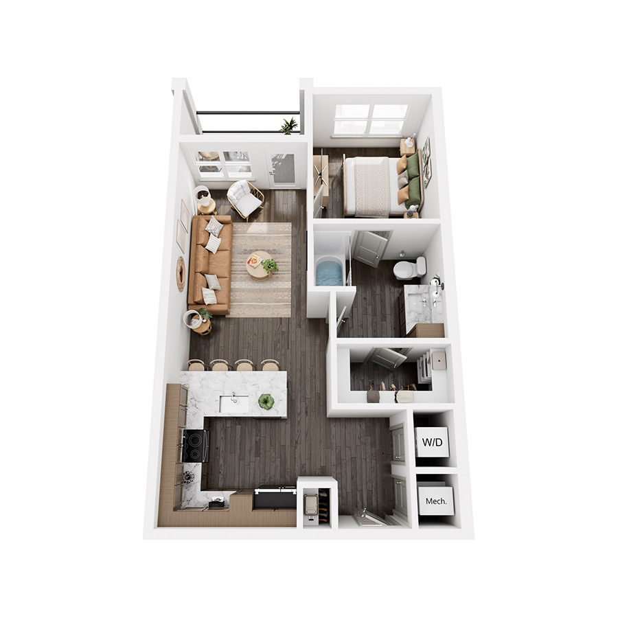 A1 floor plan