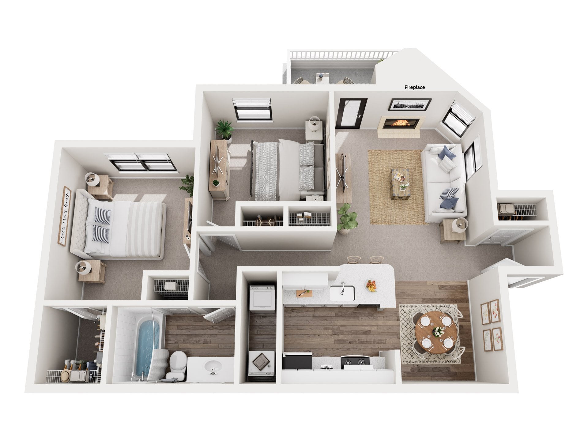 Mimosa floor plan