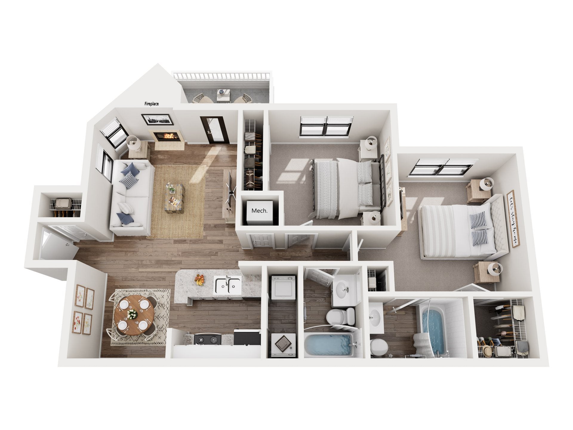 Birch floor plan