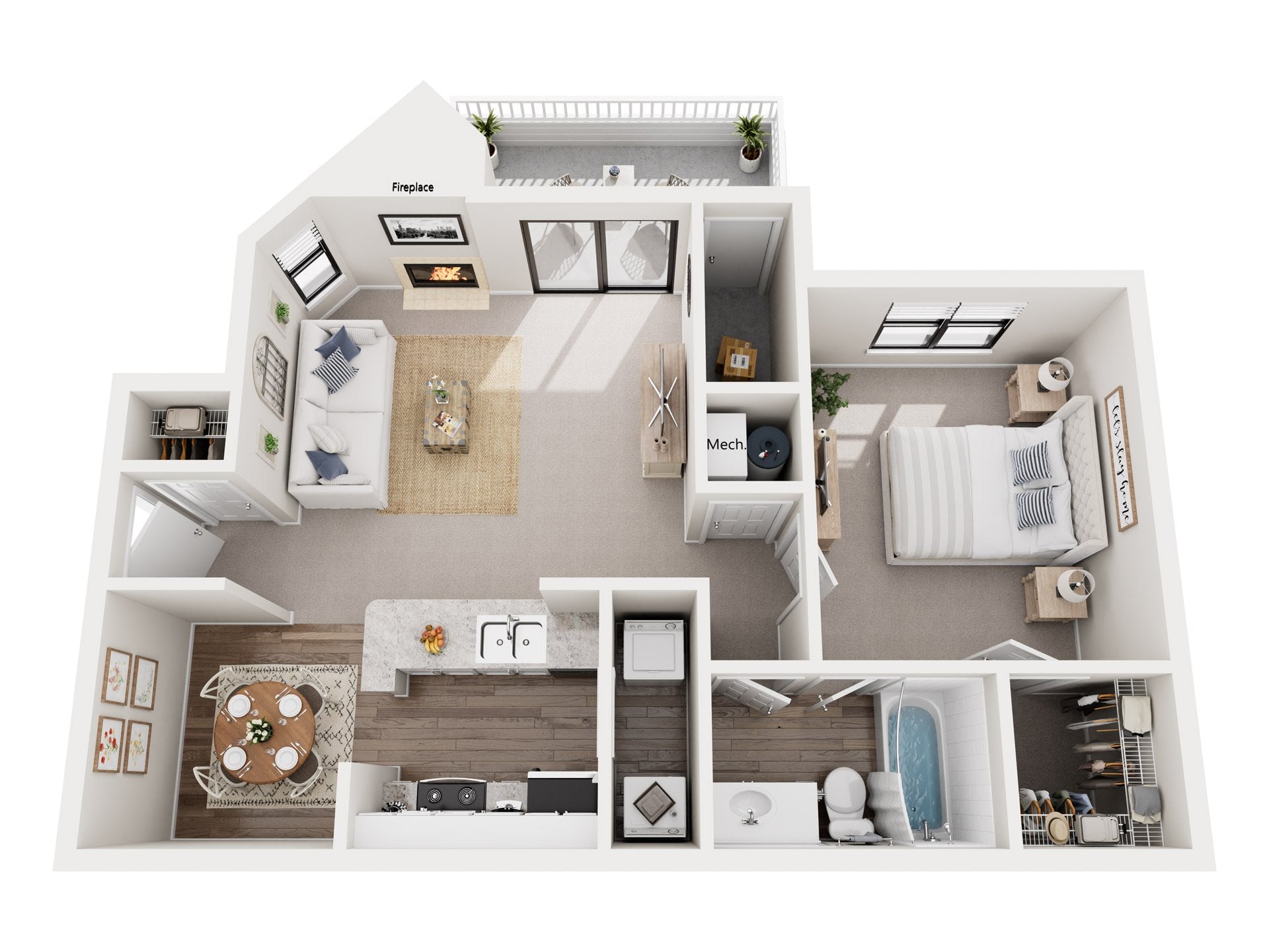 Maple floor plan