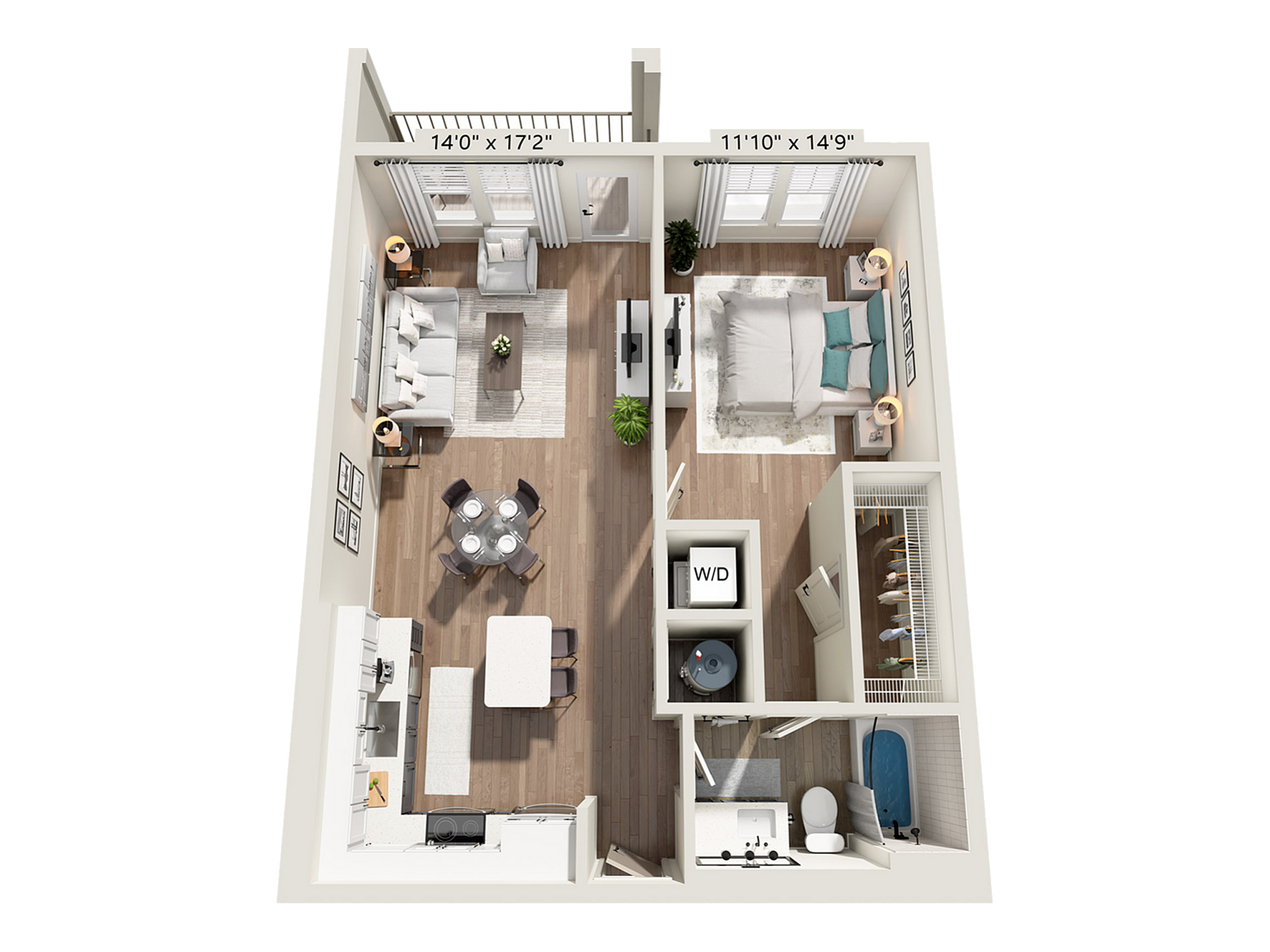 A2.2 floor plan