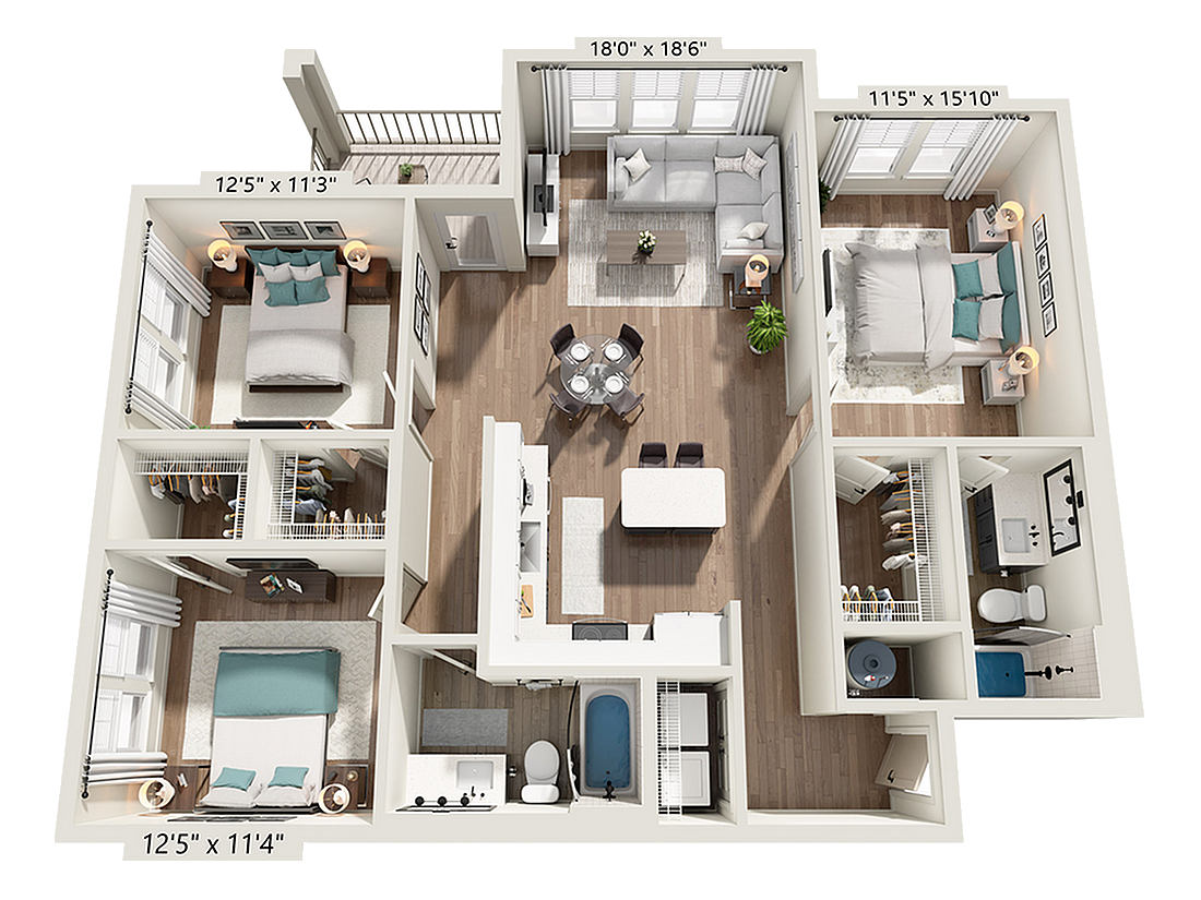 C1.1 floor plan