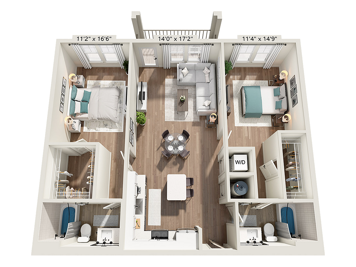 B2 floor plan
