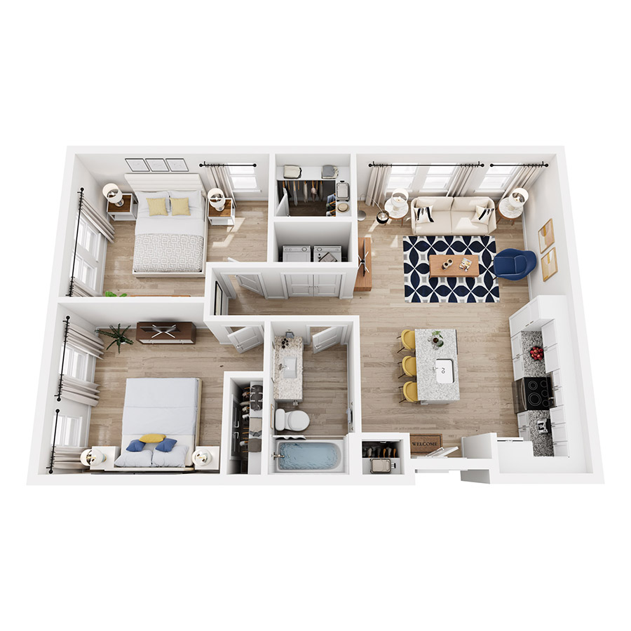 B2 floor plan