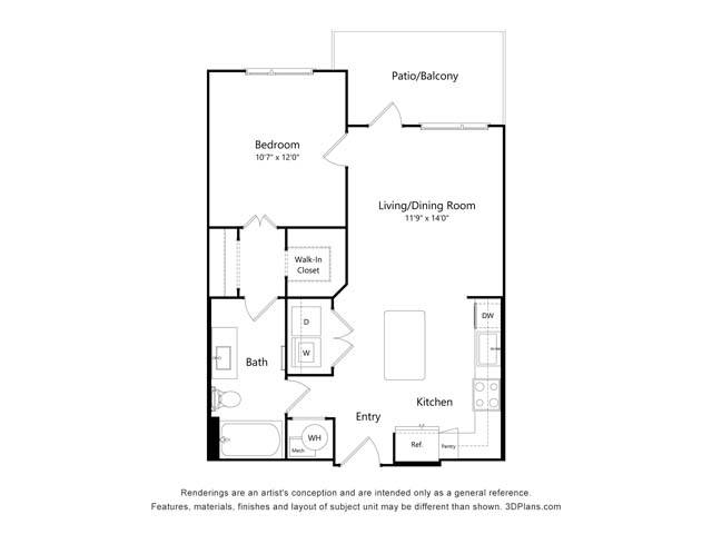 A1 floor plan
