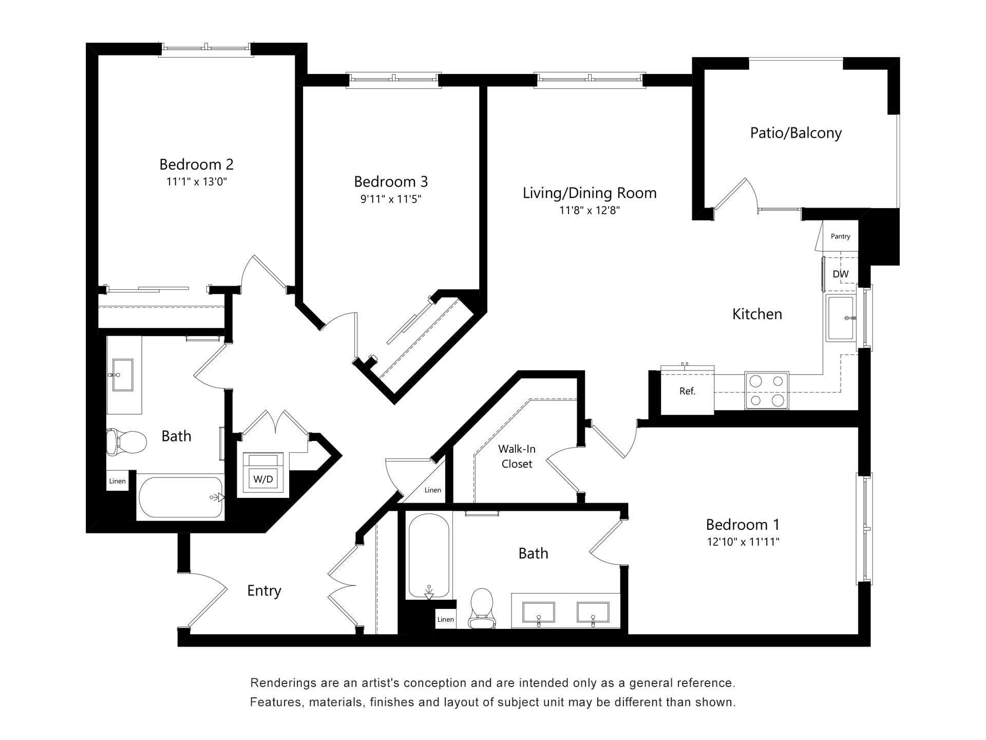 C1.4 floor plan