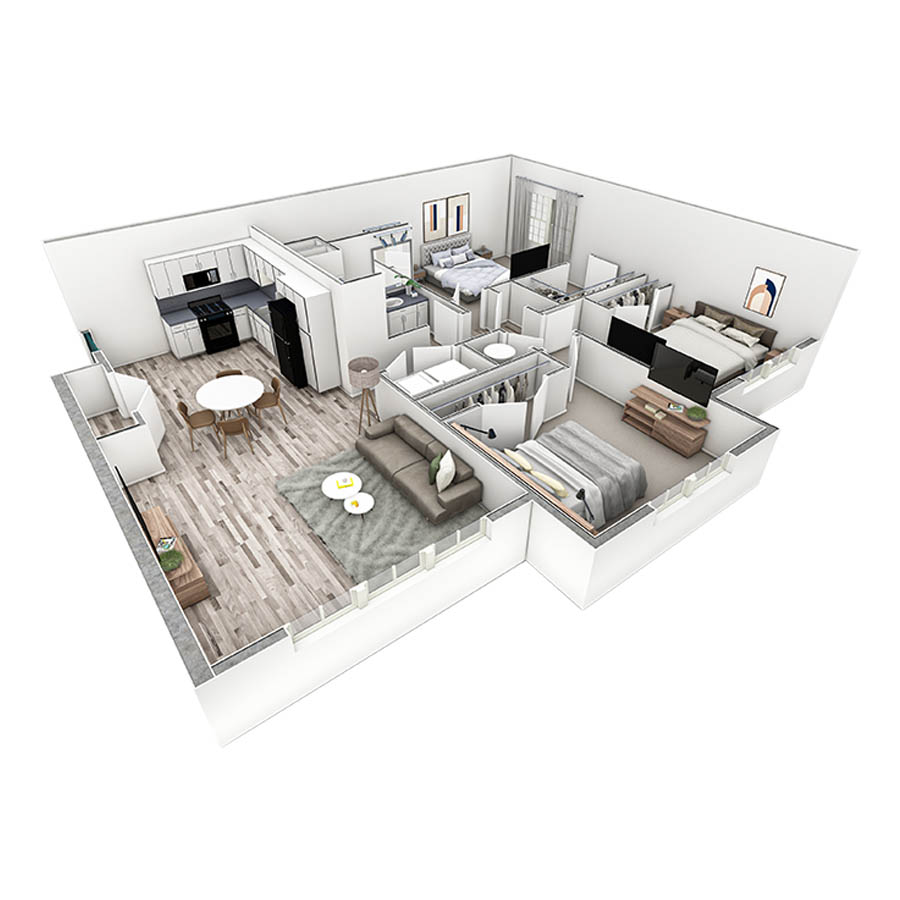 3-2 BR Premier Retreat Summit floor plan