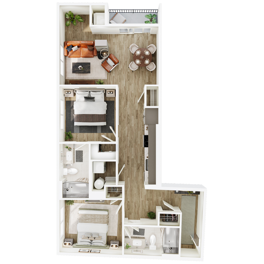 B6 floor plan