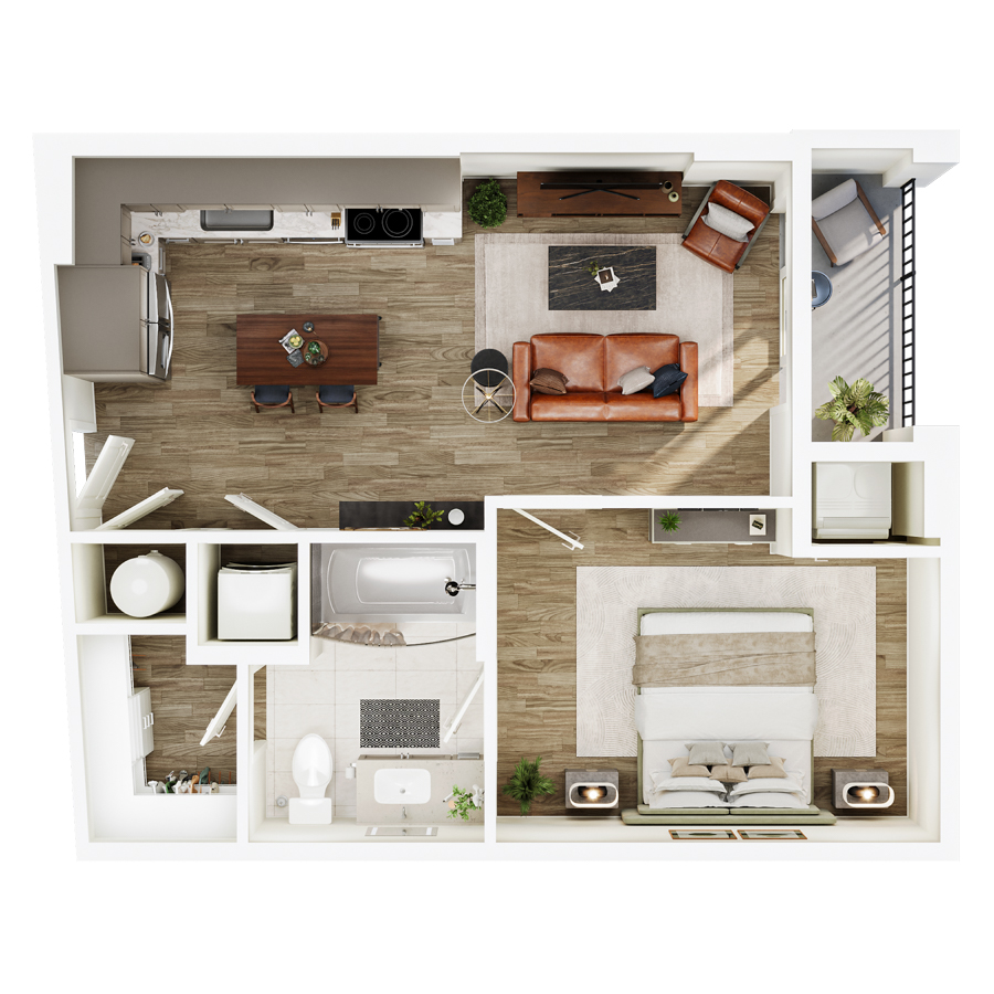 A6 floor plan