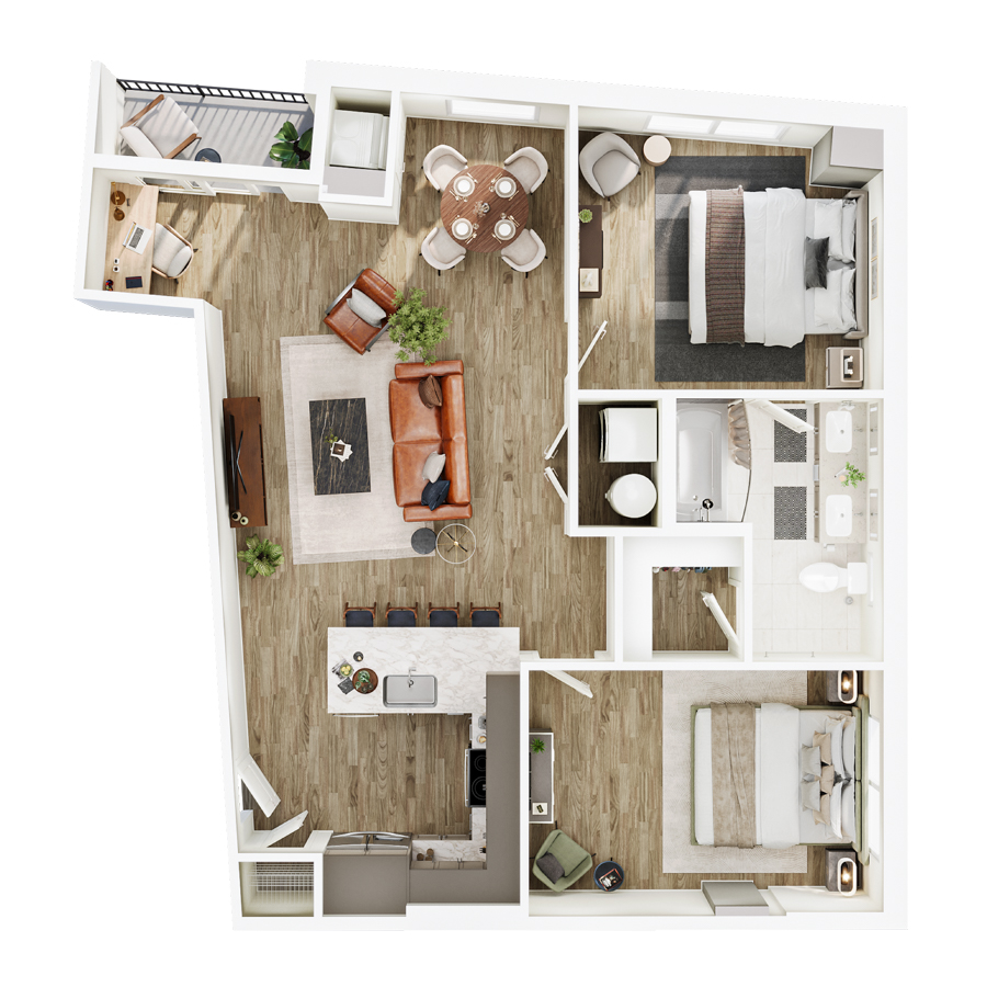 A21 floor plan