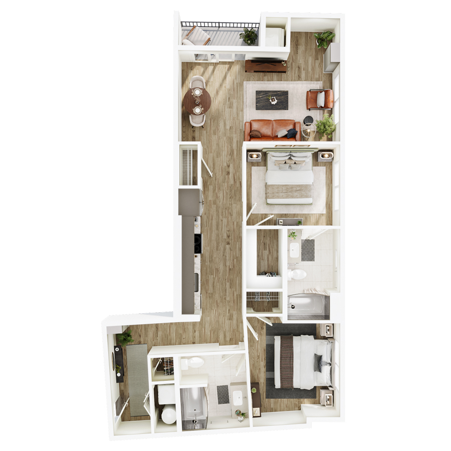 B4 floor plan