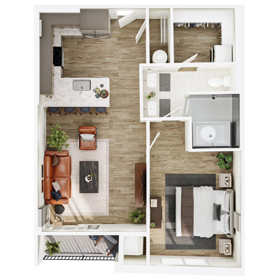 A8 floor plan