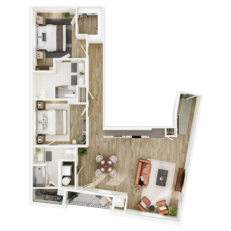 B1 ADA floor plan