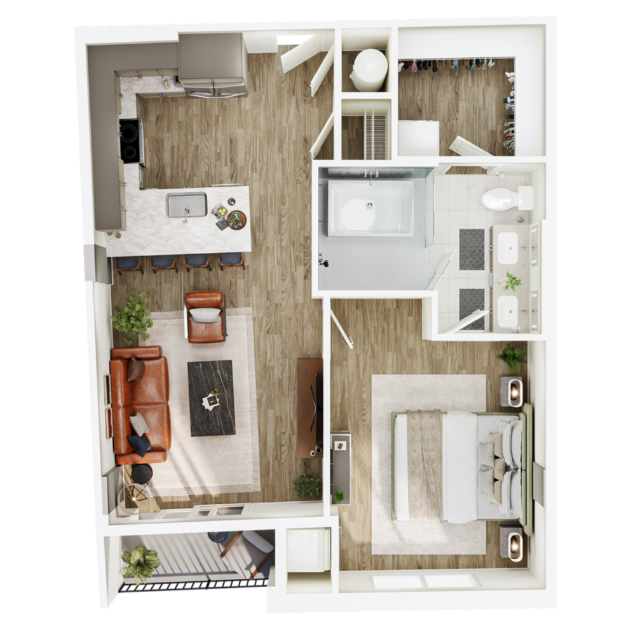 A9 floor plan