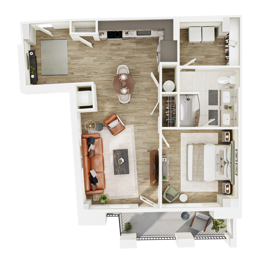 A3 ADA floor plan