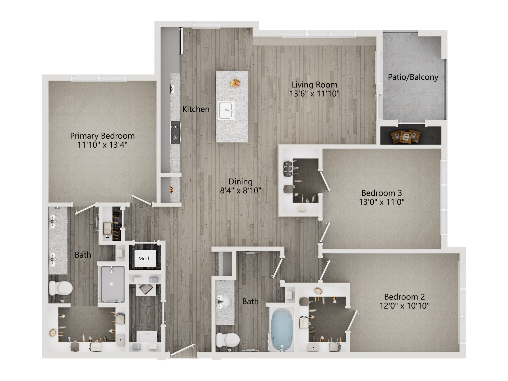C1 floor plan
