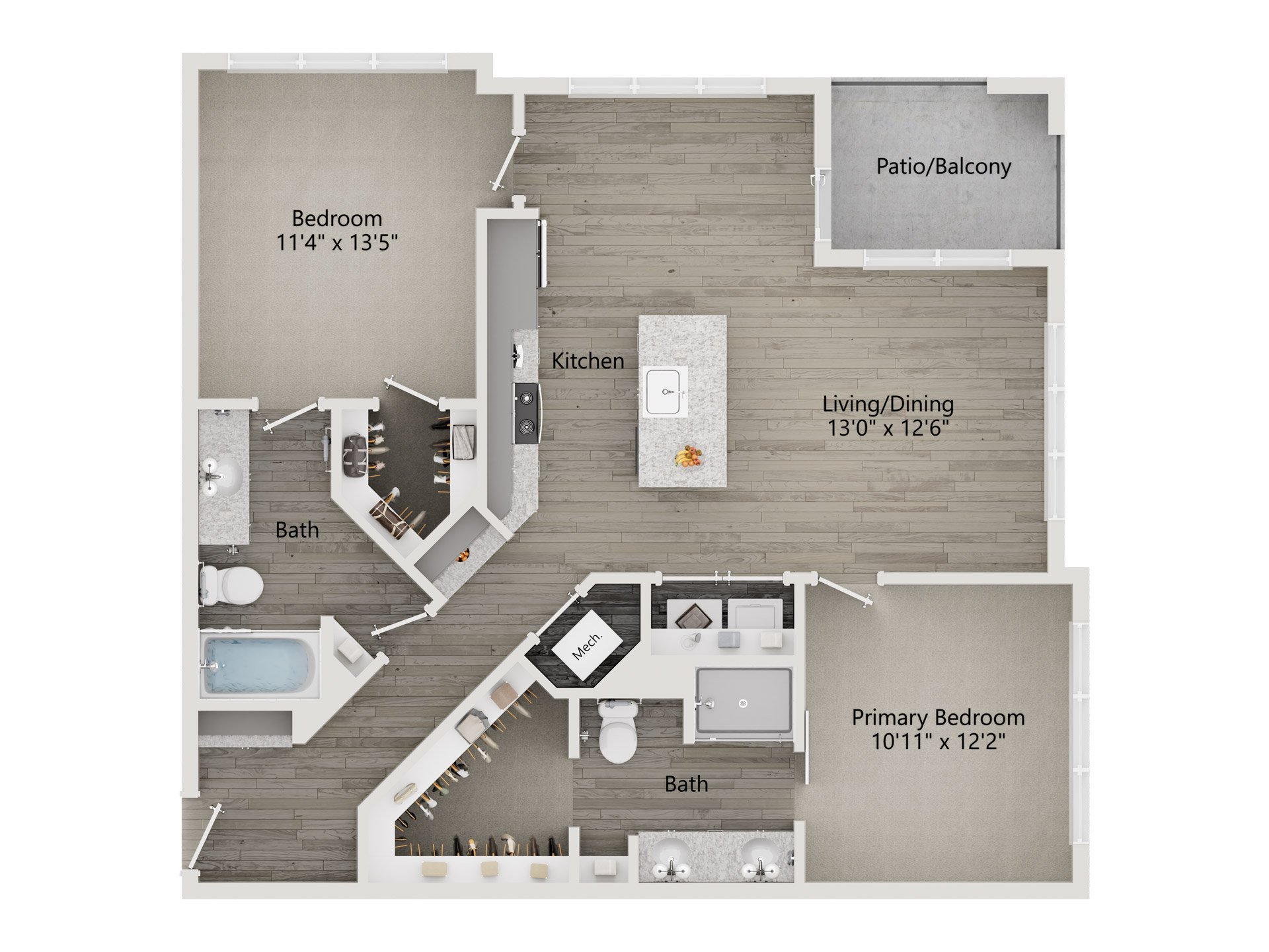 B2.1 floor plan