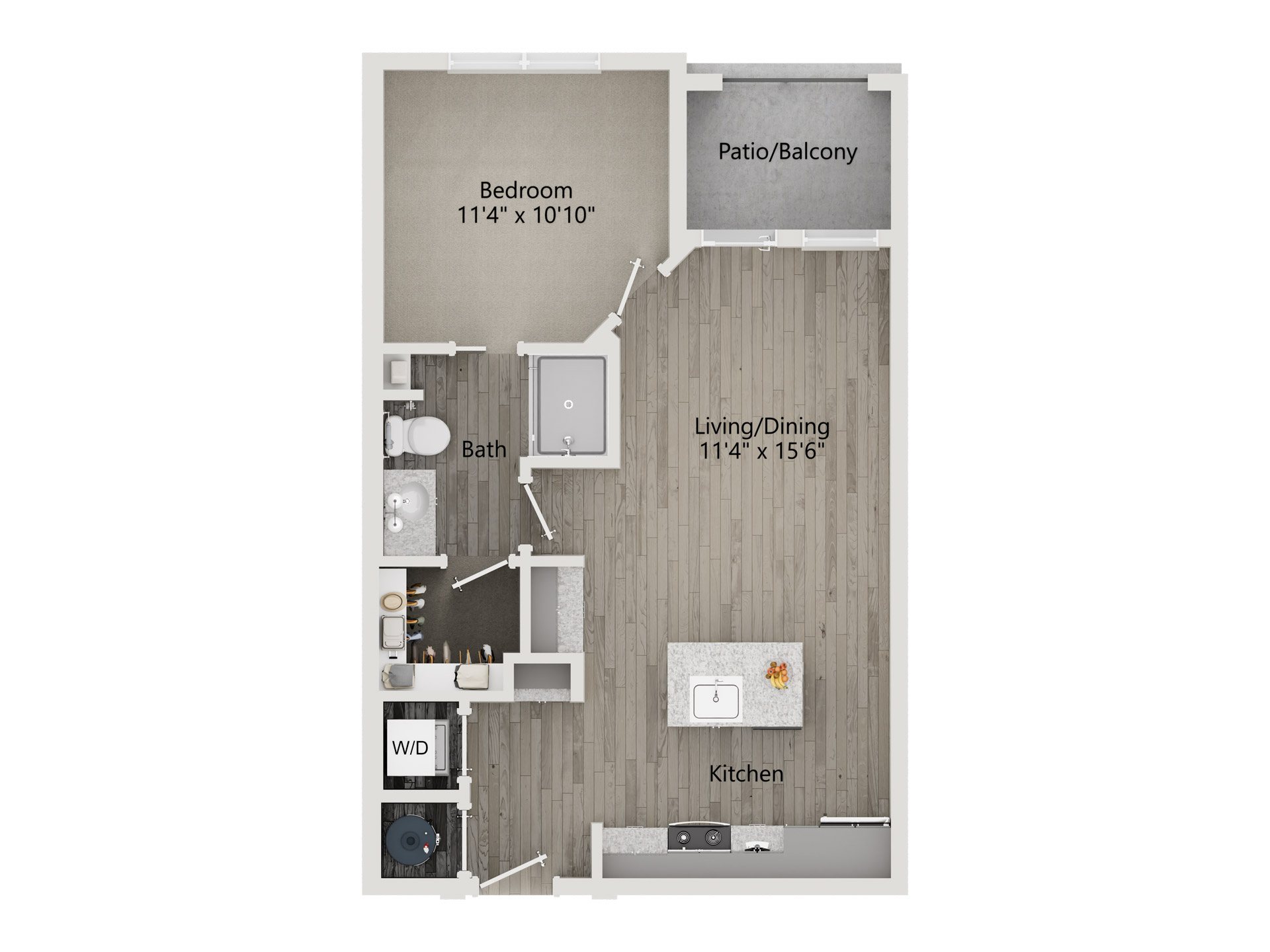 A1 floor plan