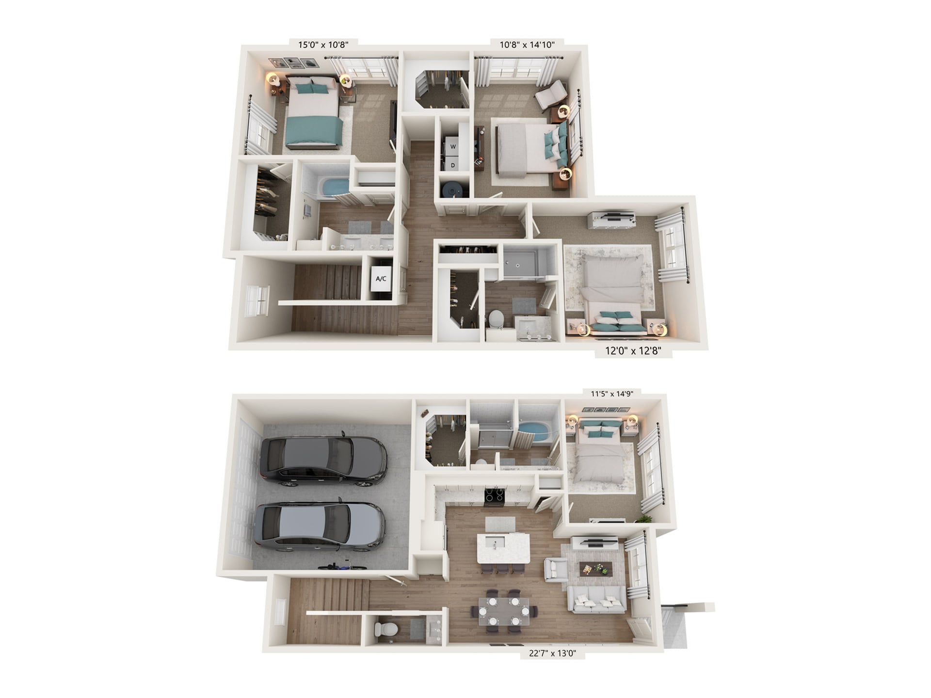 TH-3 floor plan