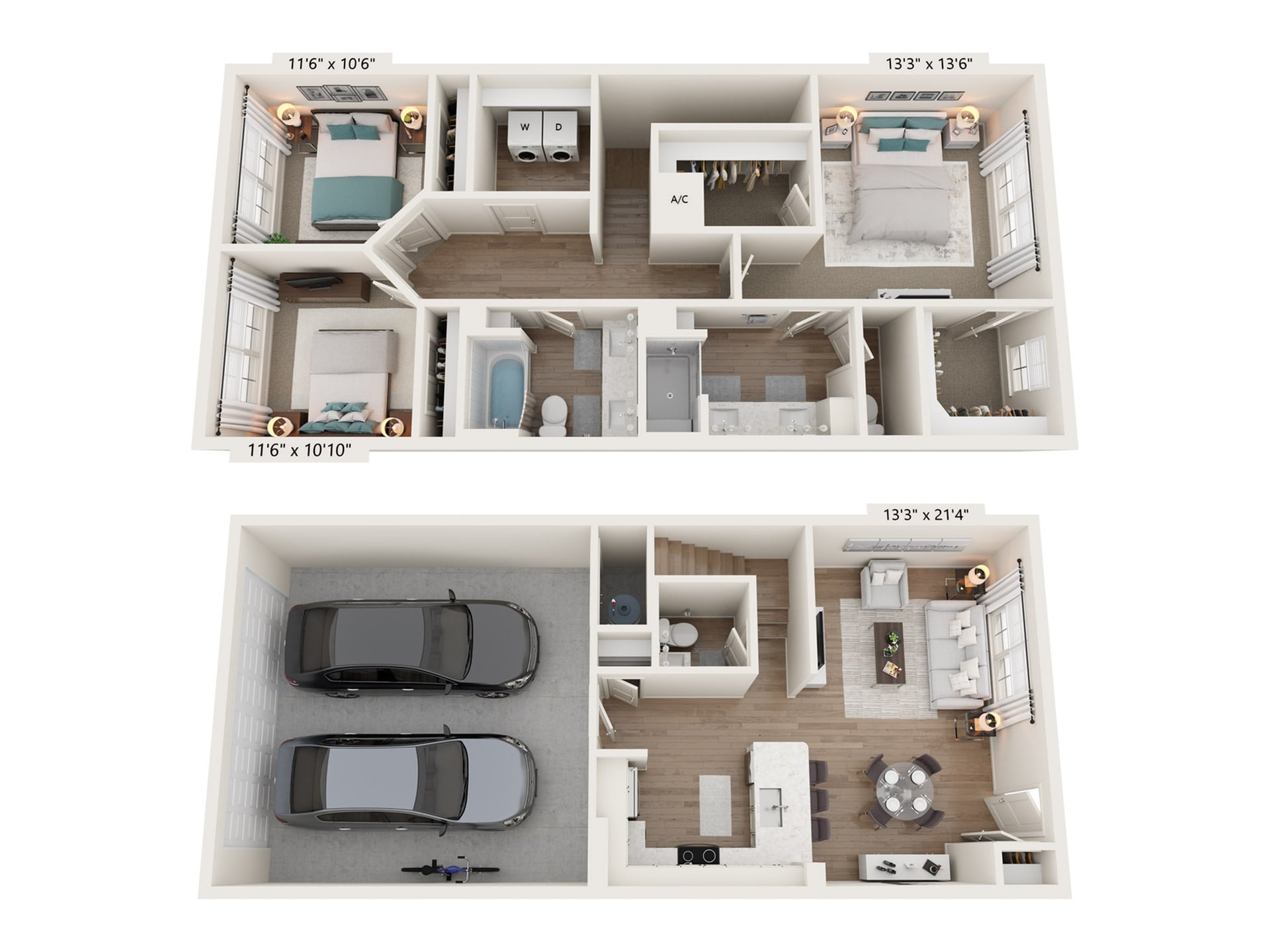 TH-1 floor plan