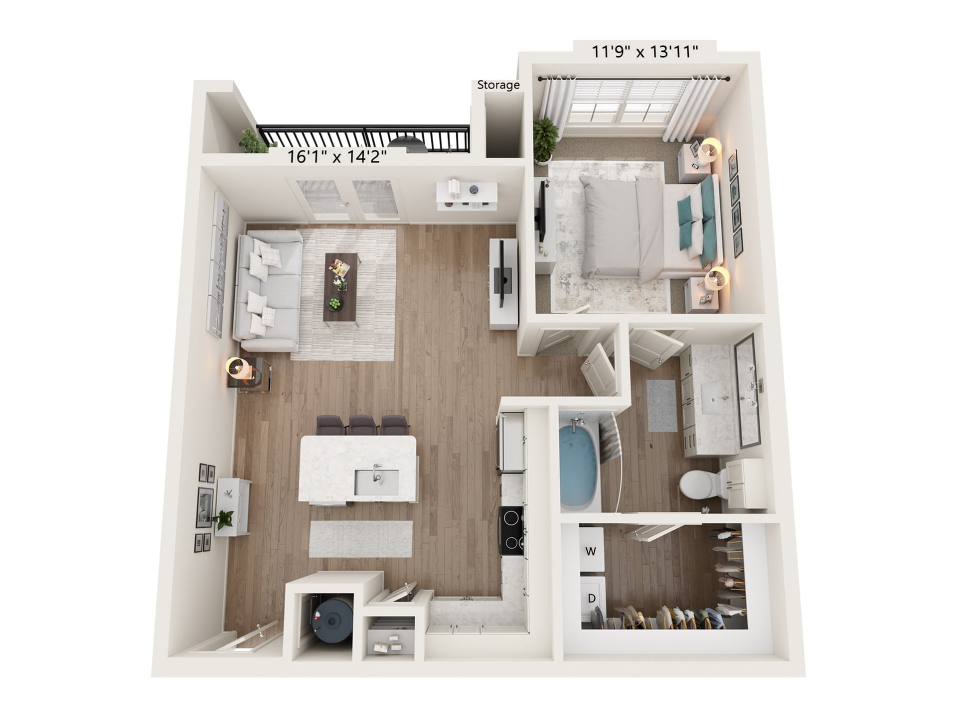 A4 floor plan