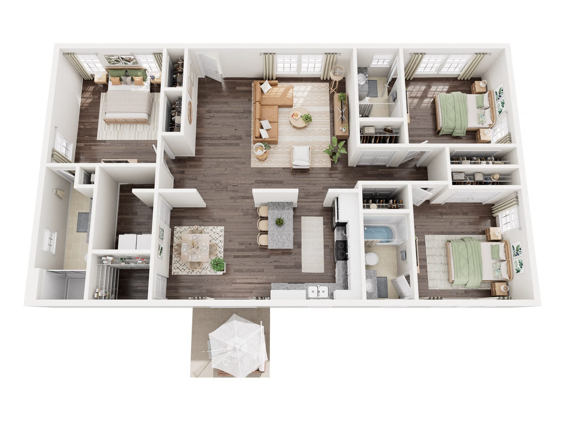 The Palmer floor plan