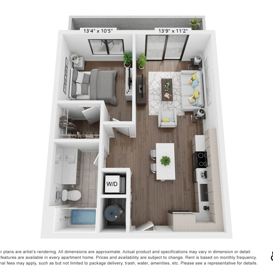 A1 floor plan