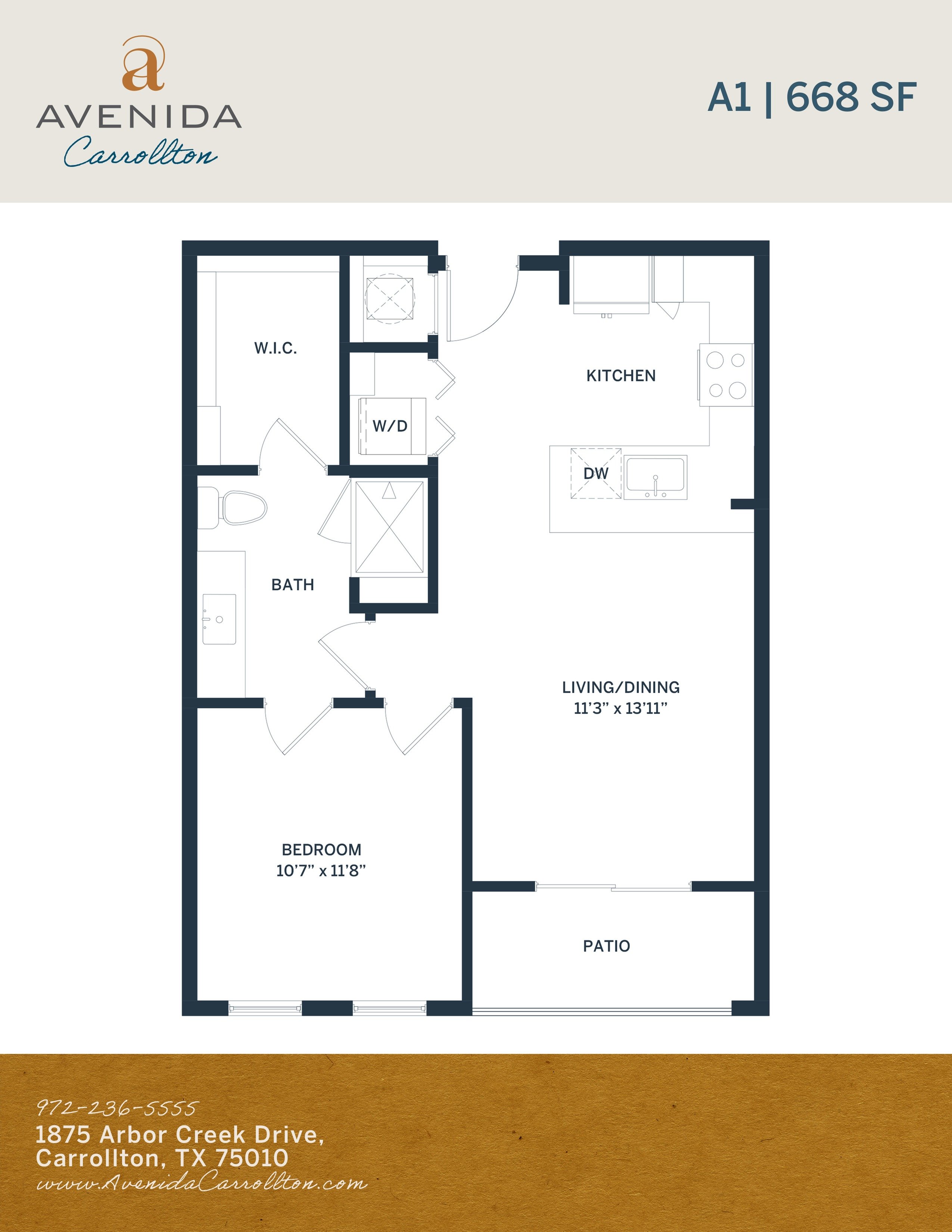 A1B floor plan