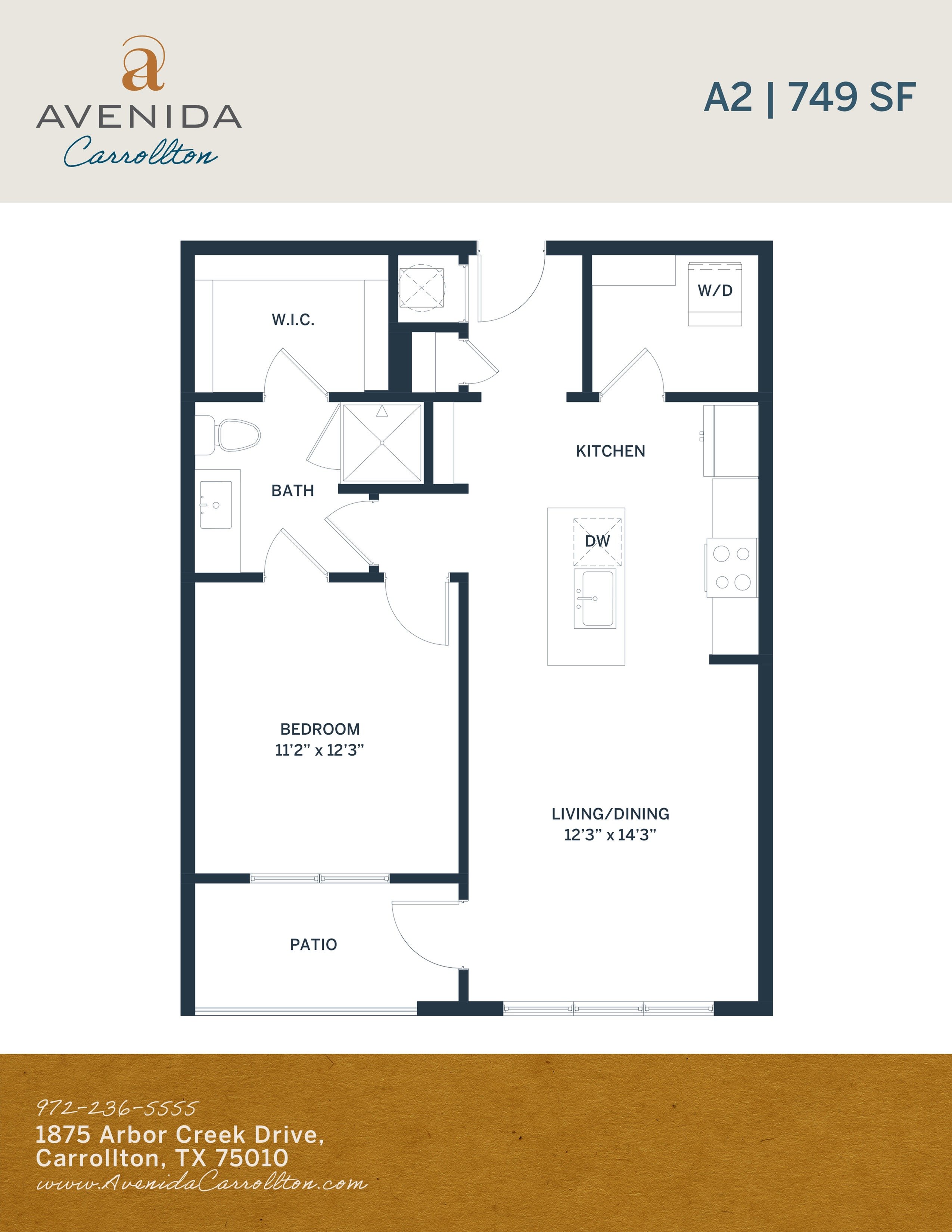A2B floor plan