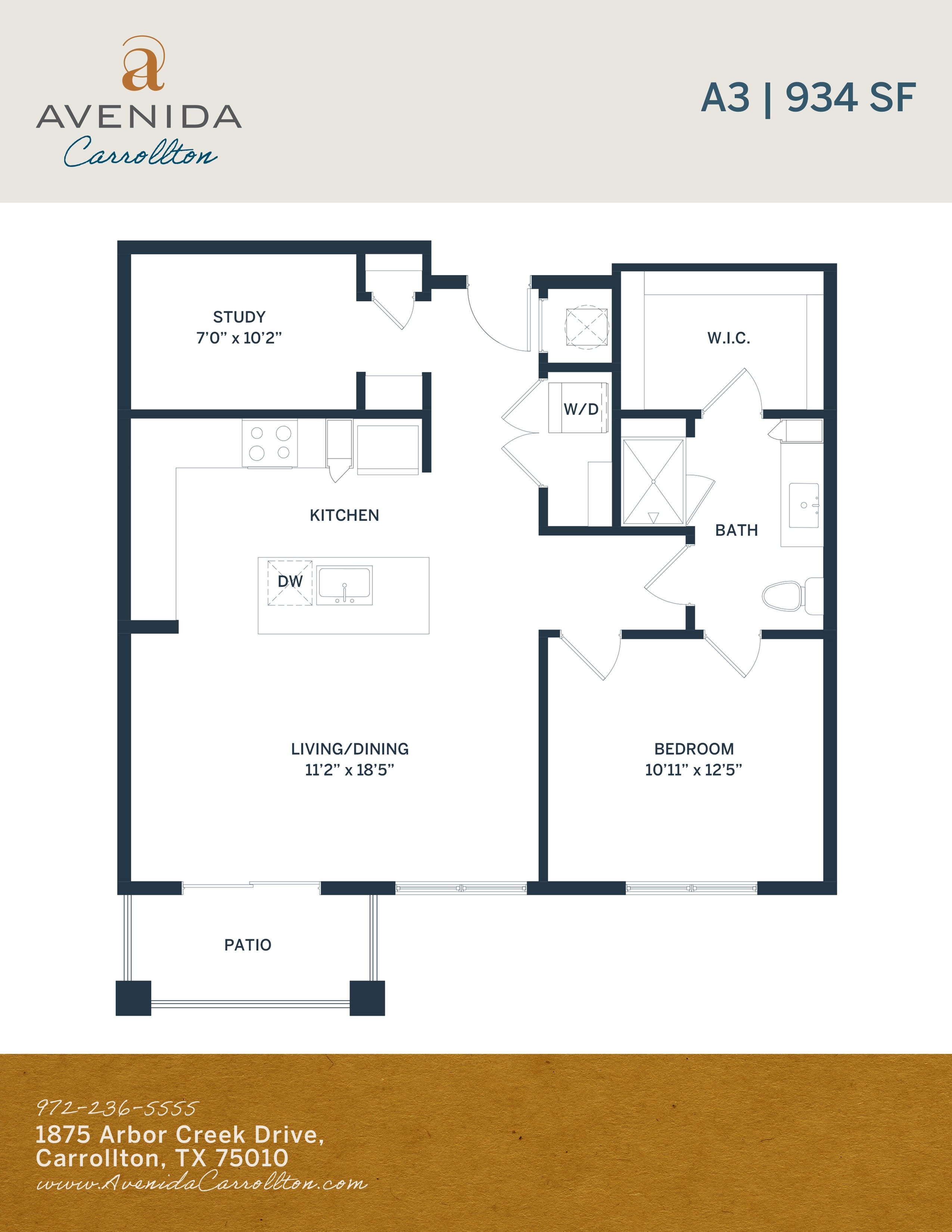 A3B floor plan