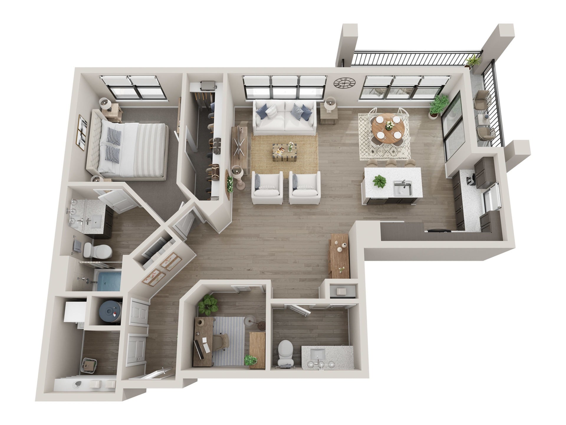 A6 floor plan