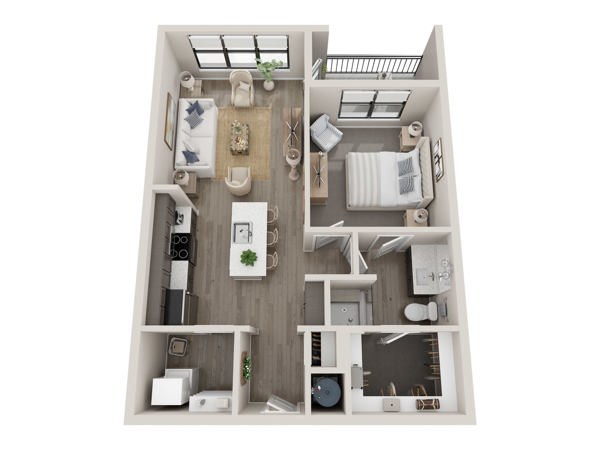 A2 floor plan