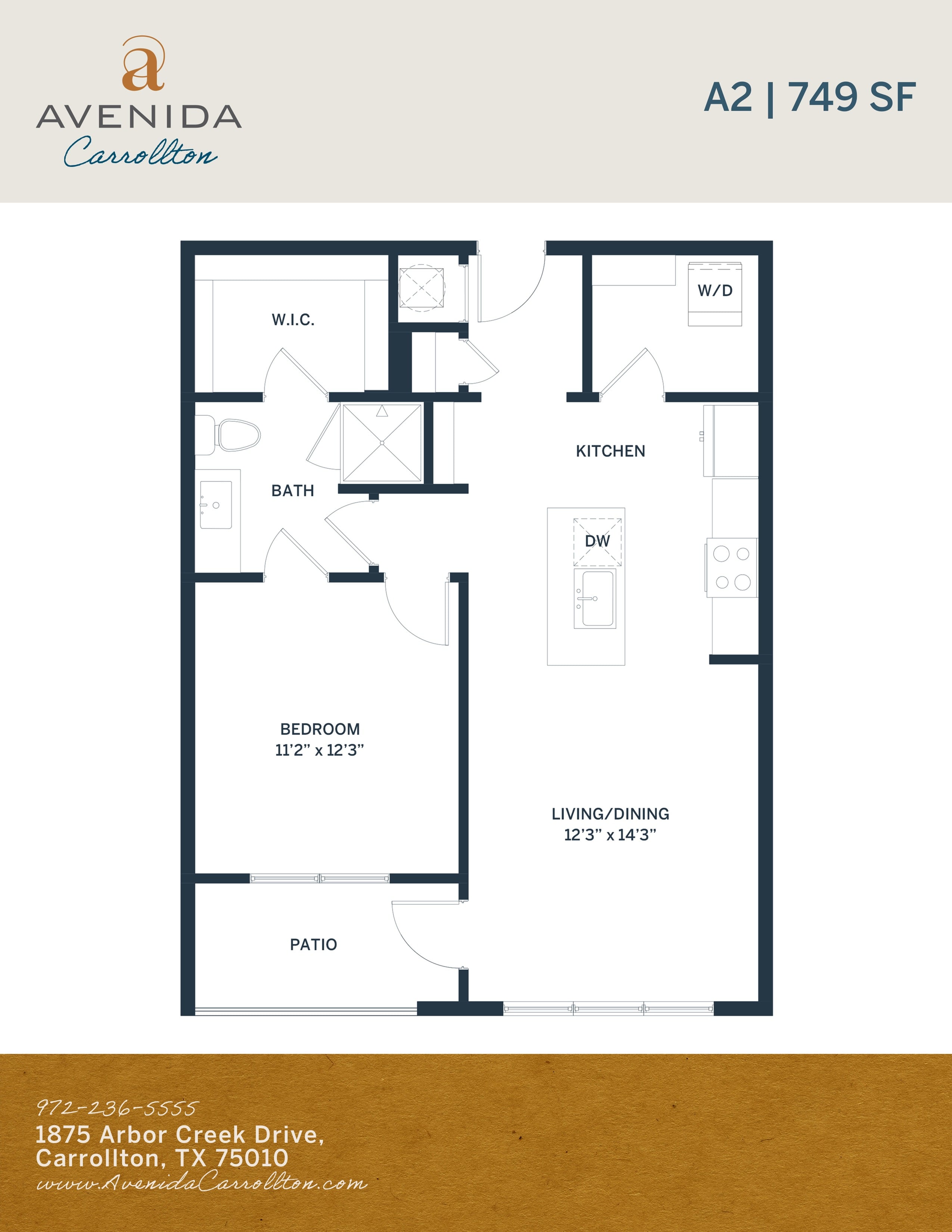 A2B floor plan