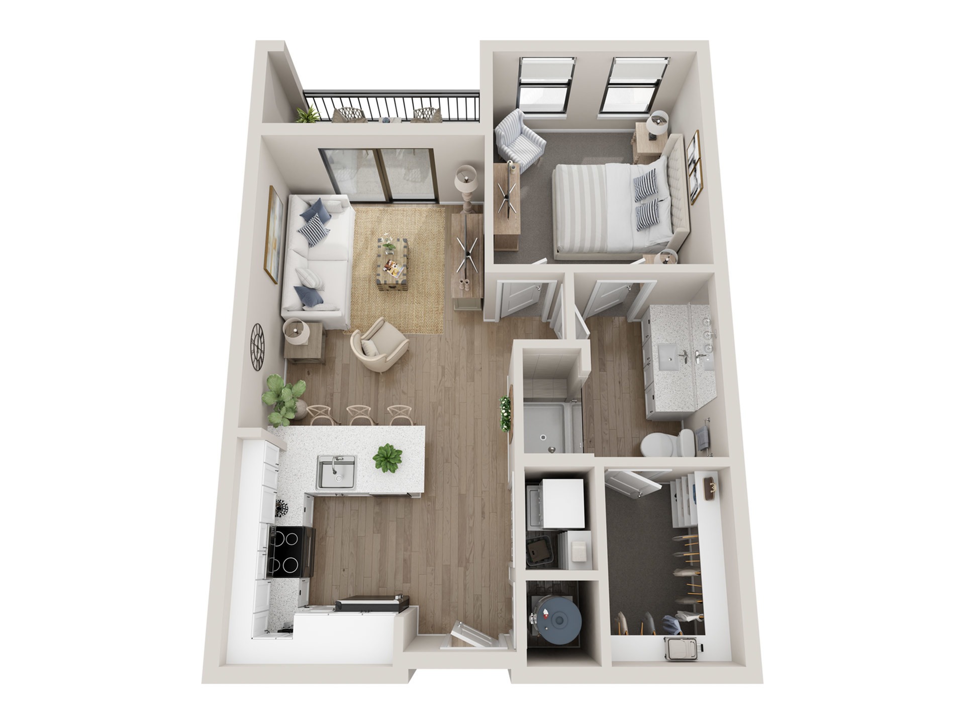 A1 floor plan