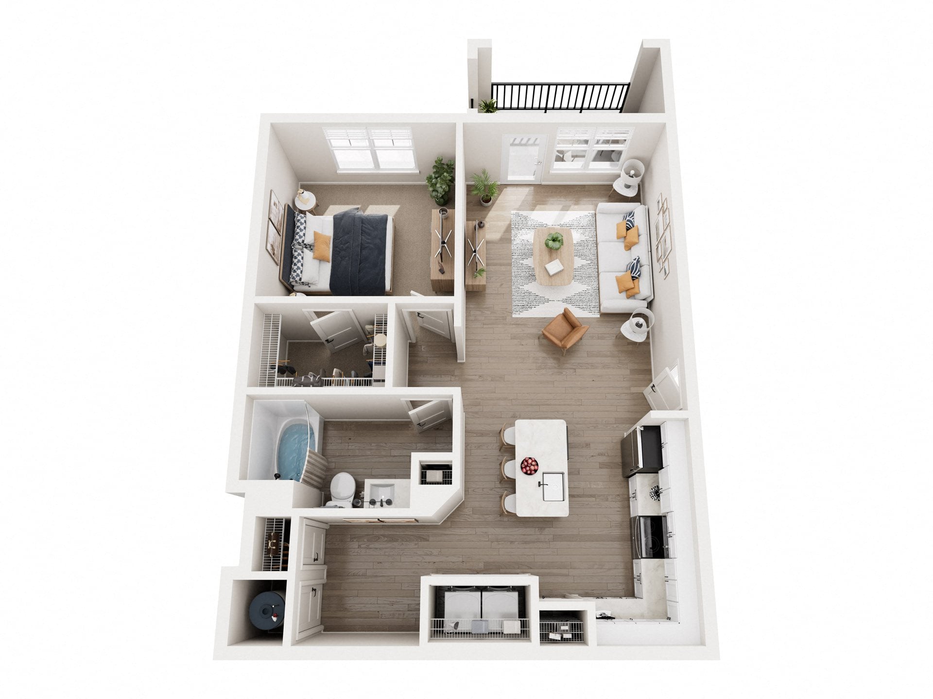 A2 floor plan