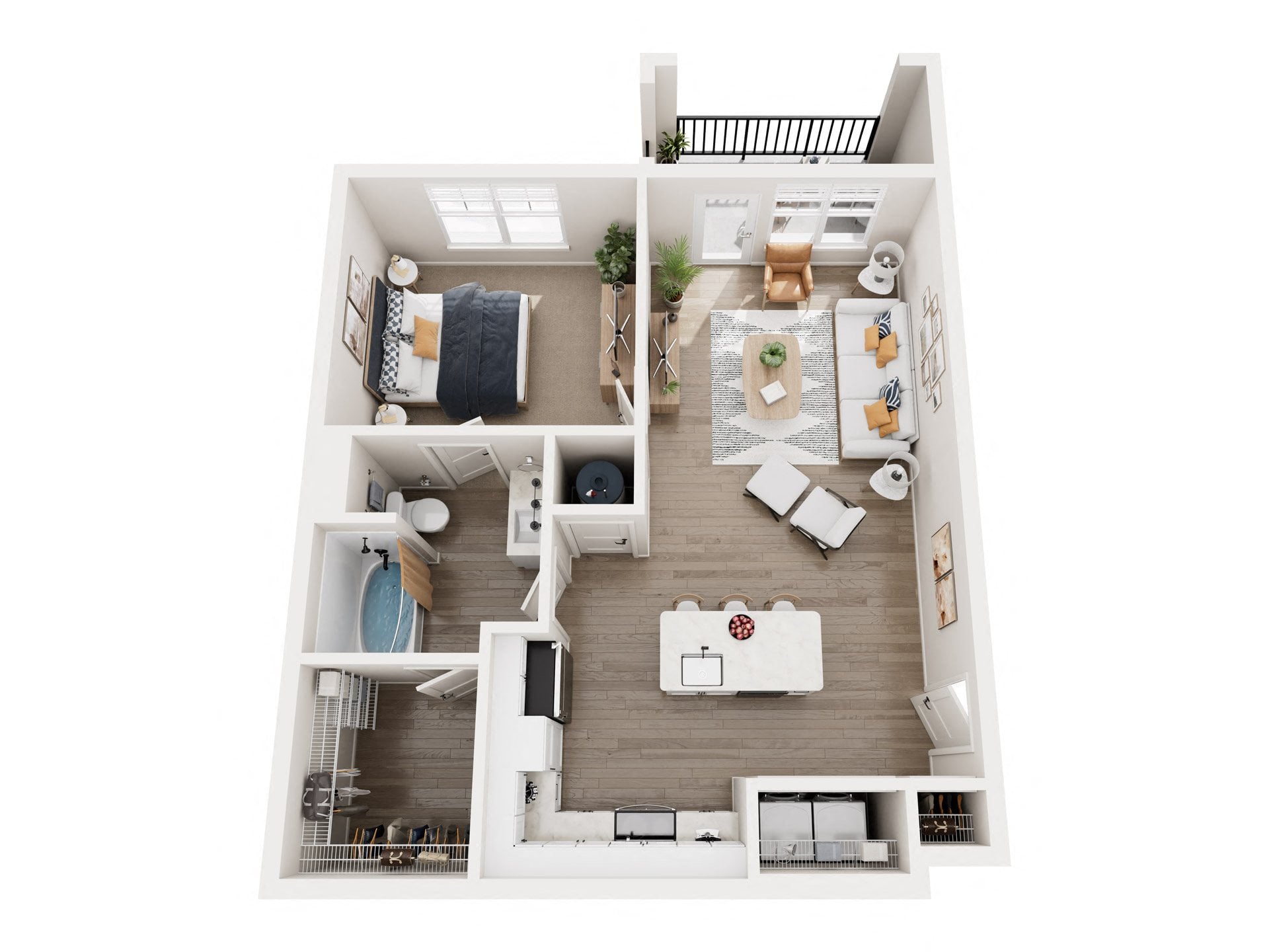 A1 floor plan