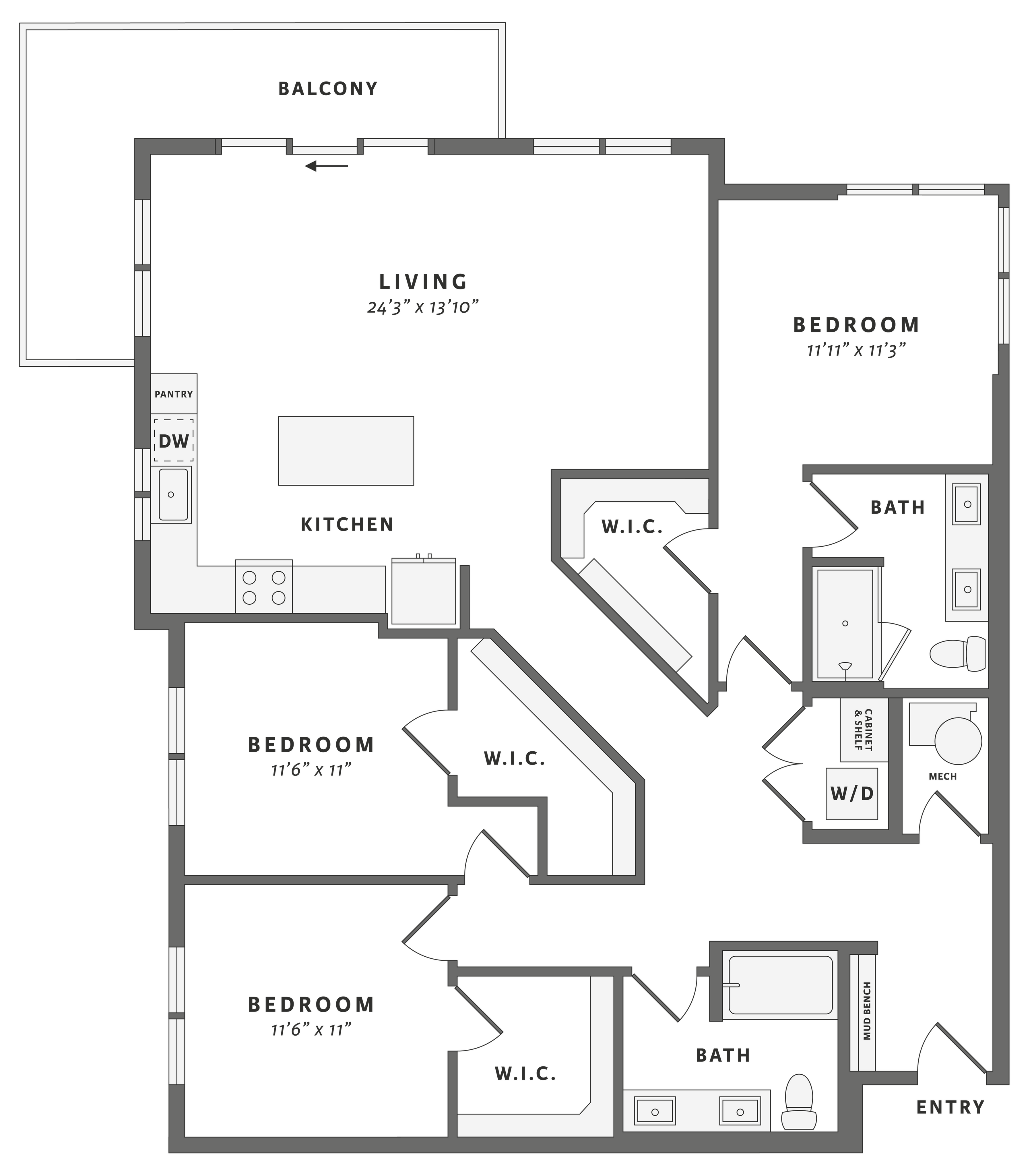 C1 floor plan