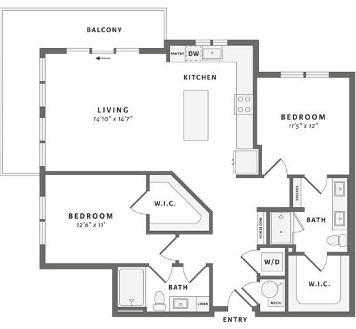 B2-1 floor plan