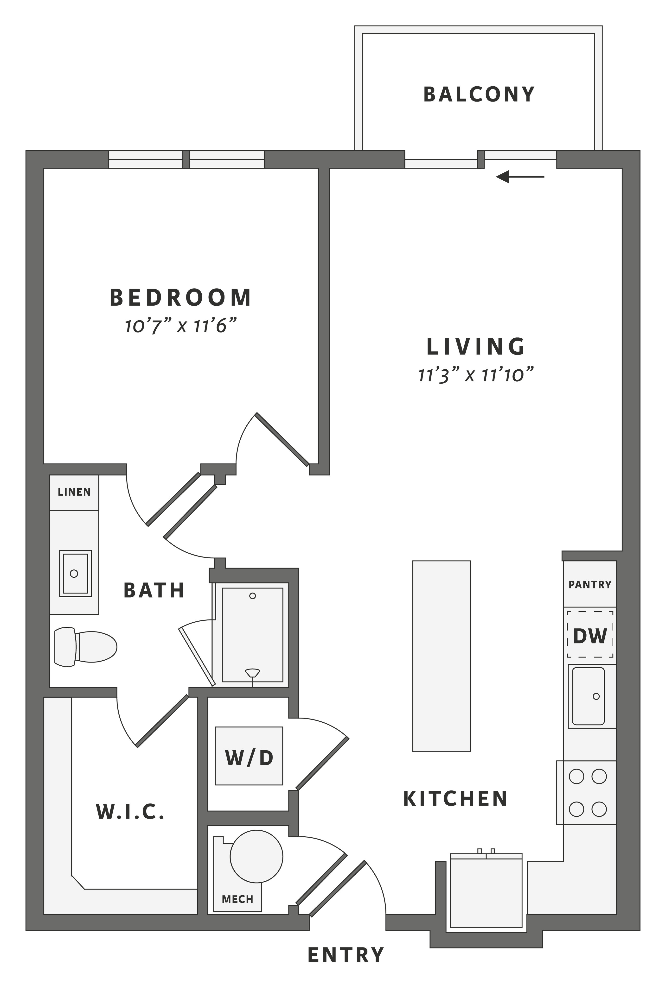 A1-1 floor plan
