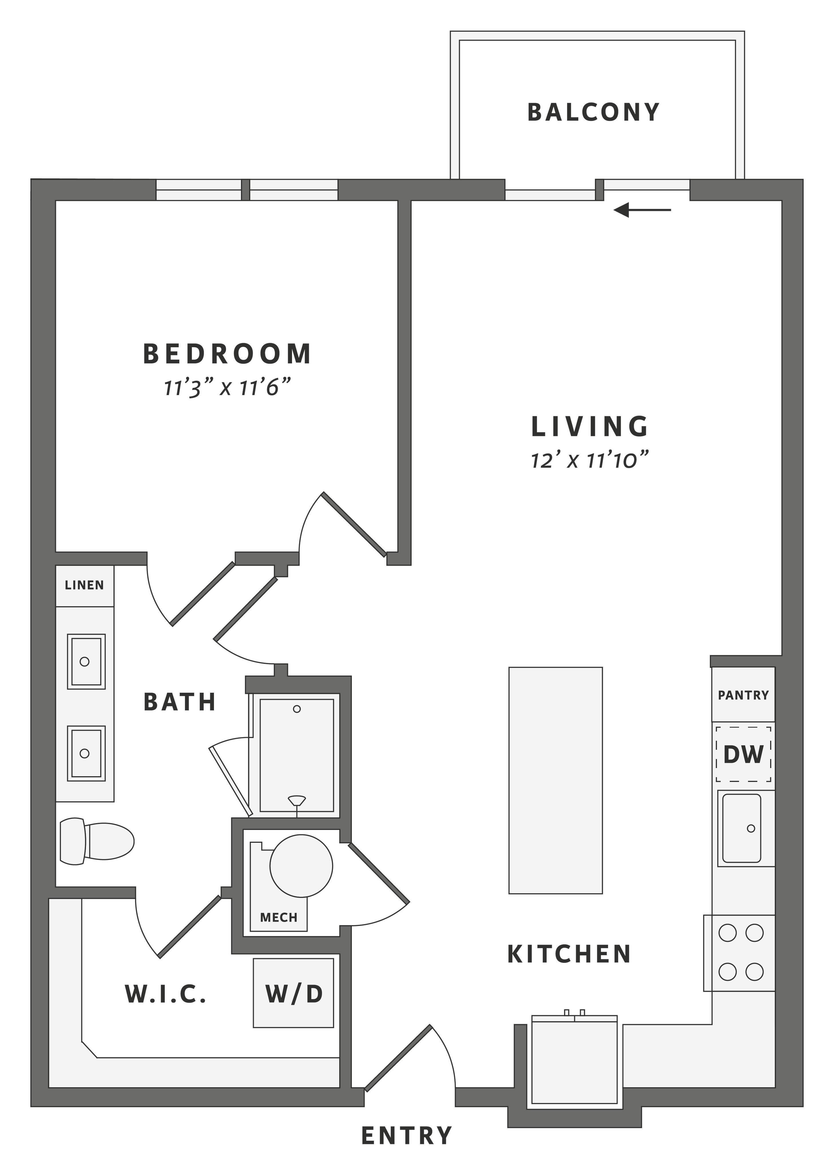 A2-3 floor plan