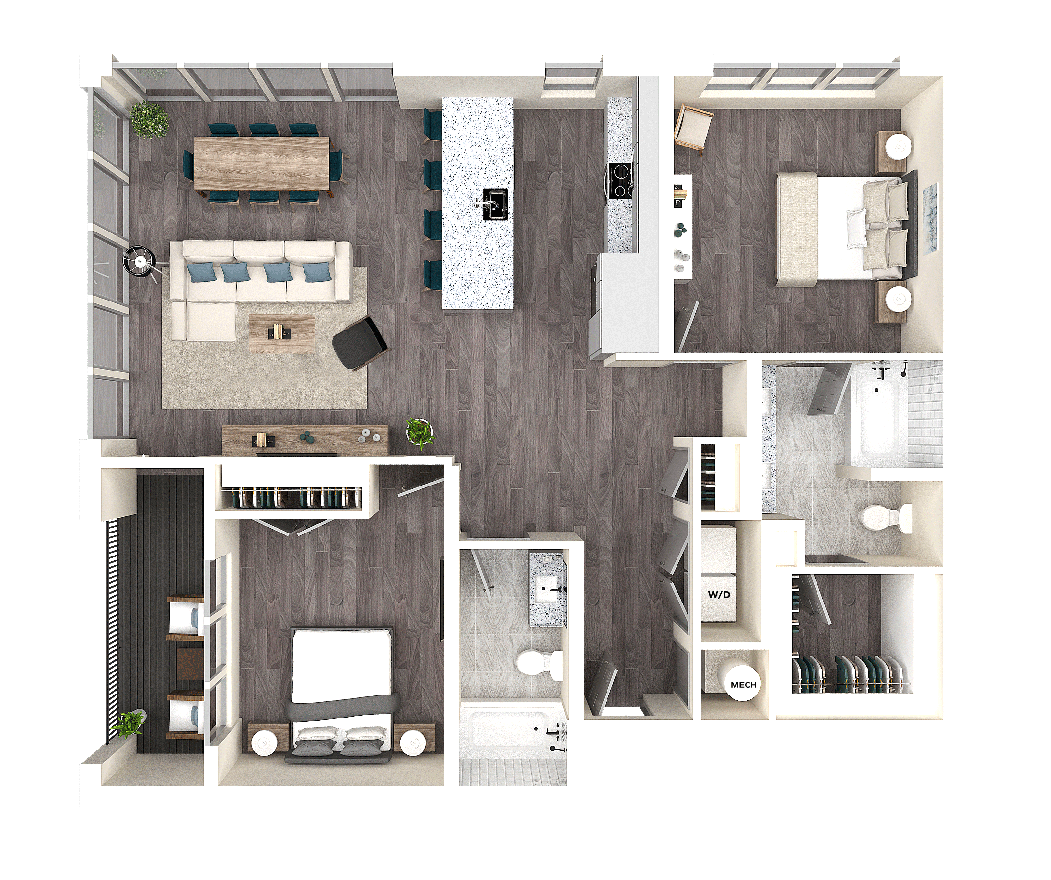 B1 (Conventional) floor plan