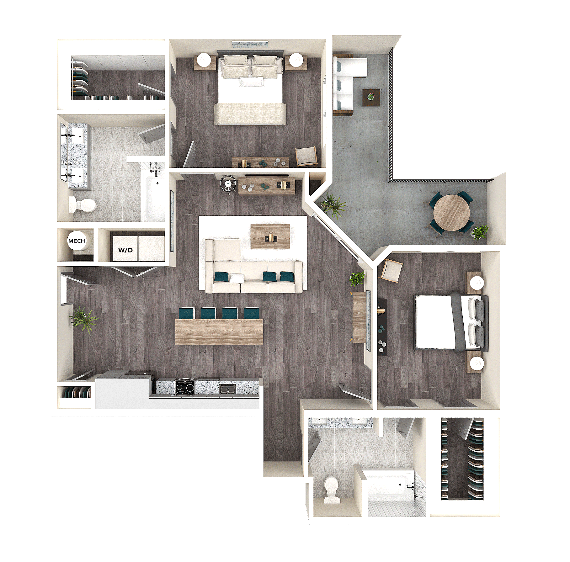 B2 (Conventional) floor plan