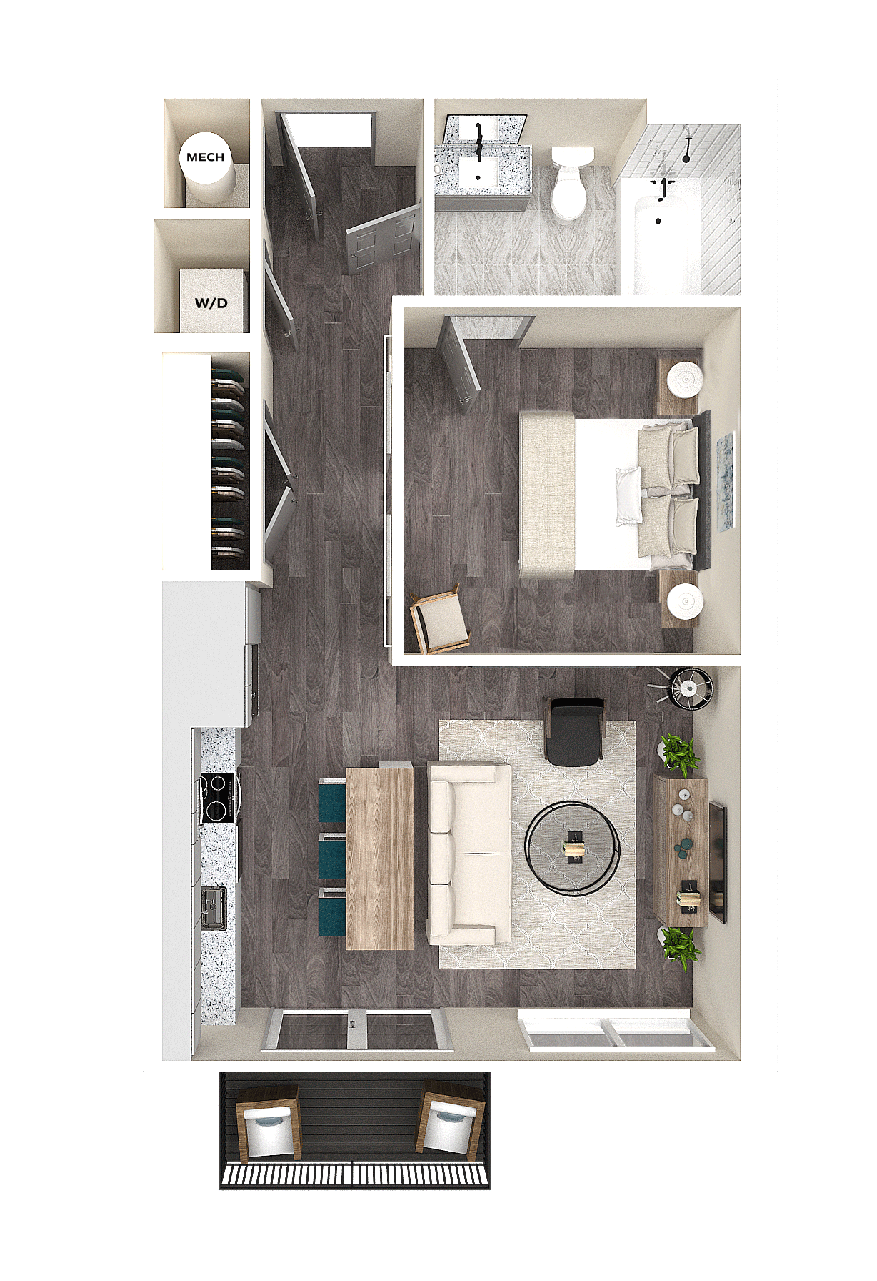 A1.6 (Varied Income) floor plan