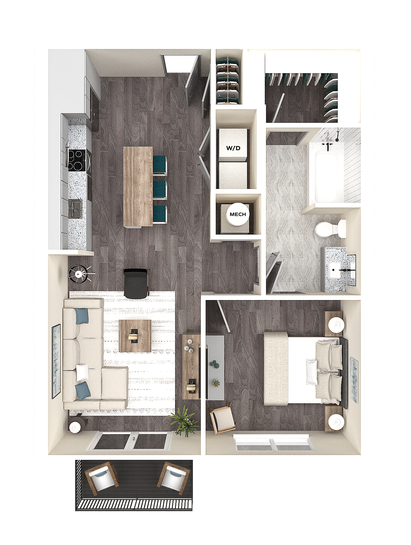 A2 (Conventional) floor plan